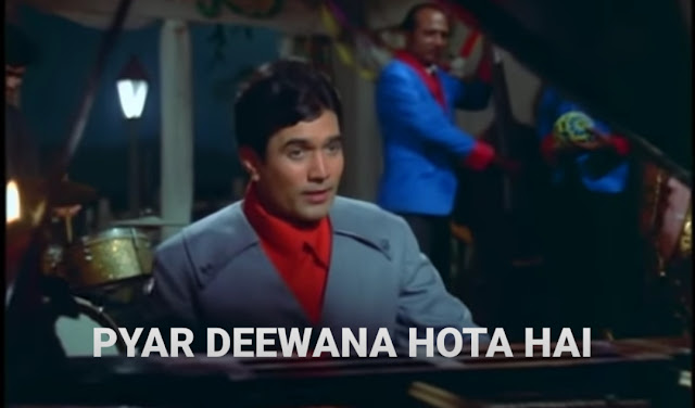Pyar deewana hota hai lyrics - Kati Patang | Rajesh Khanna, Asha Parekh | Kishore Kumar